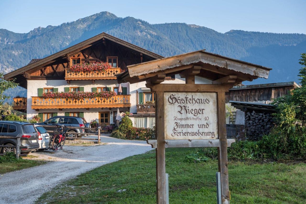 Ferienwohnung Zugspitze Grainau Dış mekan fotoğraf